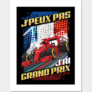 Maillot J'Peux Pas J'ai Grand Prix Formula French Grand Prix Posters and Art